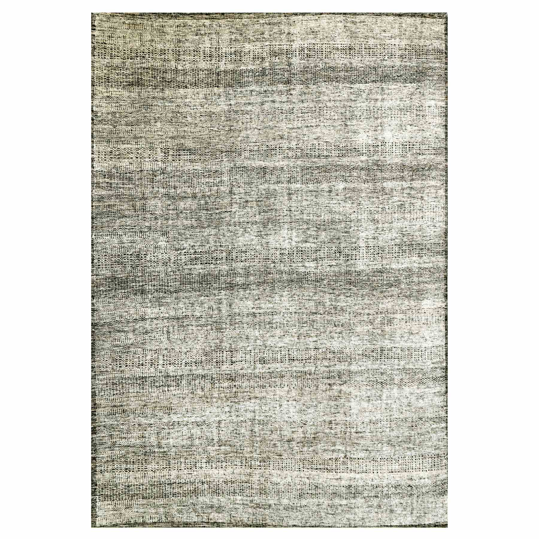 Modern & Contemporary Wool Hand-Knotted Area Rug 9'1